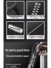 Ultra-quiet, All-steel Pneumatic Nail Gun for Industrial and Household Use, Perfect for Ceiling Applications.