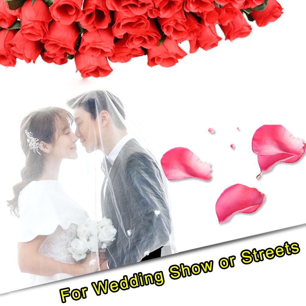 VANTIYAUS Torch to Rose Fire Magic Flame Professional Magician Mentalism Magic for Wedding Street Show (10 Pieces) Trick, Flower, Props, Girlfriend,