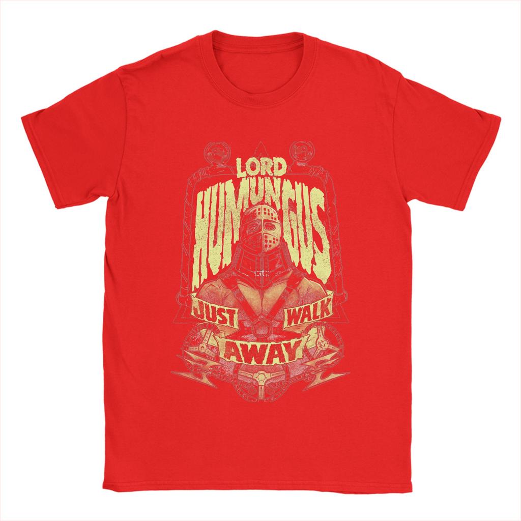 Road Warrior Lord Humungus T-Shirts for Men Women Mad Max Leisure Cotton Tees Round Neck Short Sleeve T Shirts Gift Idea Clothes