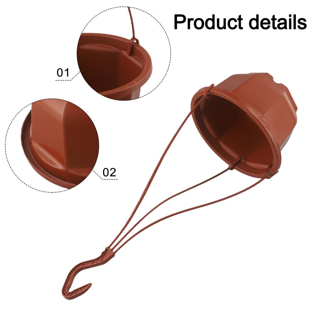 Flower Pot Chain Plant Basket Artificial Flowers Balcony Decor