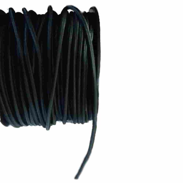 Corde Élastique Noire 8mm x 15m - Sandow de Fixation Universel
