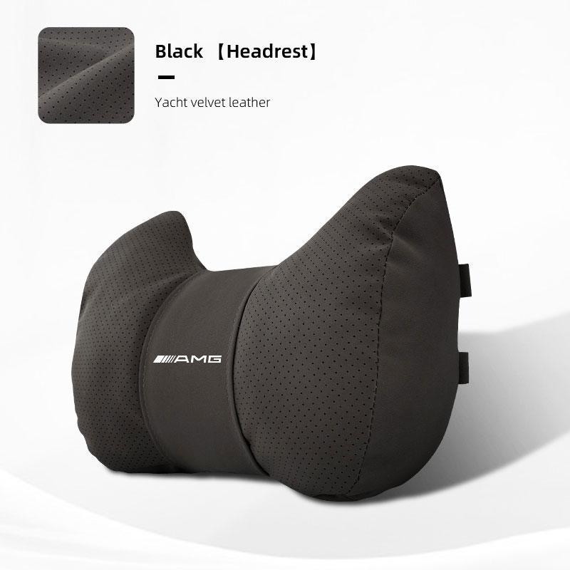 

Car Headrest Neck Support S Class Soft High Quality Car Suit Accessories Car Hub Cap For Mercedes Benz AMG W214 W205 W204 W206