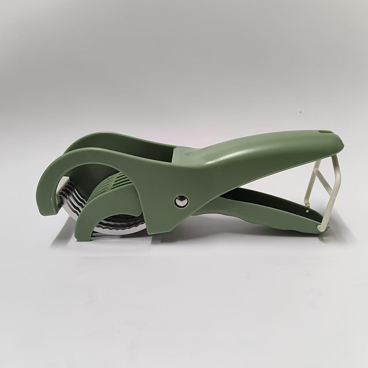 

[Профессиональная фрукторезка] 1 шт./набор Многофункциональная нержавеющая овощерезка | Кухонная фрукторезка Про для барбекю/кейтеринга Огуречная слайсер