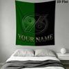 Custom Name Hannover 96 Wall Tapestry Aesthetic Wall Hanging Printed Fabric Blanket Decorative Tapestries for Bedroom Living Room Home Decor