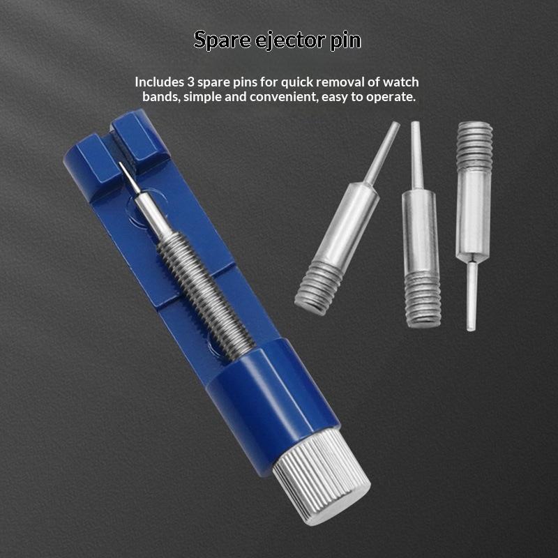 Watch Band Link Remover Tool Aluminum Alloy Adjuster For Steel Strap Pin Removal Repair Kit