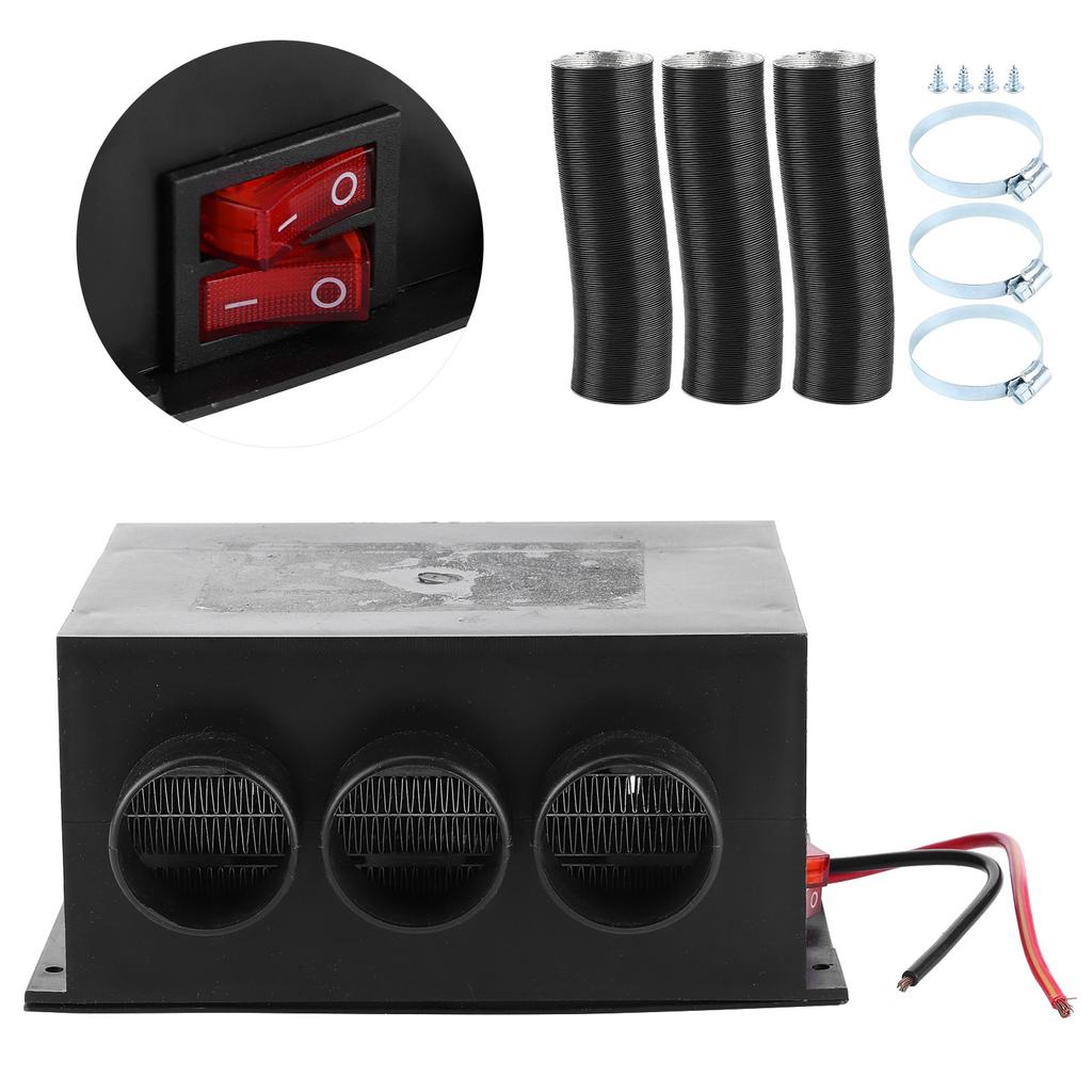 Koupit 12V 600W Car Heater 3 Hole Portable Winter Heating Warmer