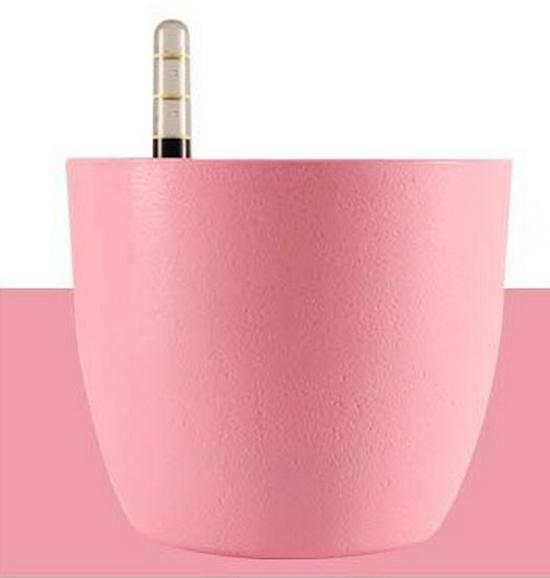 Meileke Colorful Self-Watering Resin Flower Pot - Free Shipping