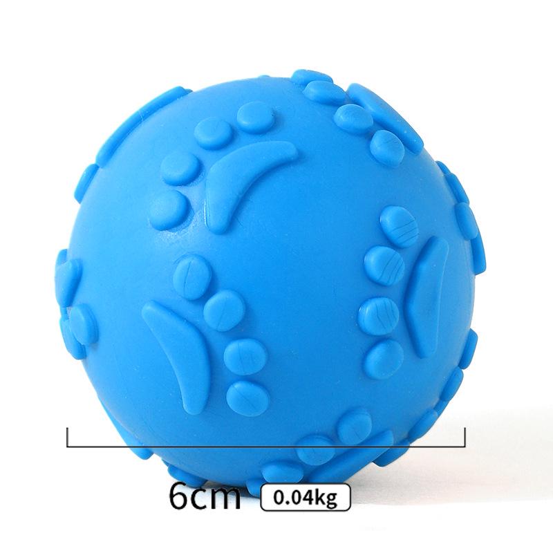 Jucărie Latex pentru Animale de Companie: Minge de Rugby, Fotbal, Volei cu Sunete, Umplută cu Bumbac, pentru Câini