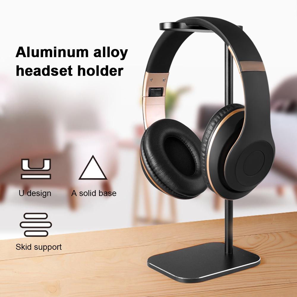 Portable Headphone Desktop Stand Aluminum Alloy Tablet Stand Desktop Holder Cradle Holder Stand Durable Non Slip