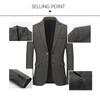 Spring Autumn Forml Blazers for Men Slim Fit Two Button Fly Mens Suits Luxury Designer Wedding Coat Over Size