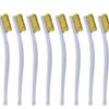 3-Row Copper & Stainless Steel Wire Brush for Rust Removal and Cleaning
