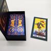 Gold Foil Tarot Cards Waterproof PVC Hot Stamping Board Game with Guidebook for Beginners