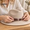 Hat Strap Replacement PU Leather Strap, Adjustable with Metal Buckle Band, Decorative Belt Flexible Band for Straw Hats And Fedora Decoration