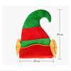 Christmas Hat Striped Elf Hat With Ears Christmas Ornaments Decor Children Women Men Cap Party Props