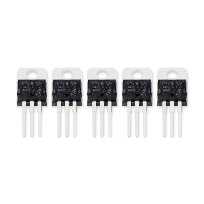5/10PCS Mosfet Transistor STP75NF75 Field Effect Transistors TO-220 Power 75V 80A