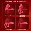 Powerful Rose Vibrating Cock Ring Vibrator Penis Sleeve Sucking Stimulator G-spot Erection Ring Clitoral Couples Adult Sex Toys