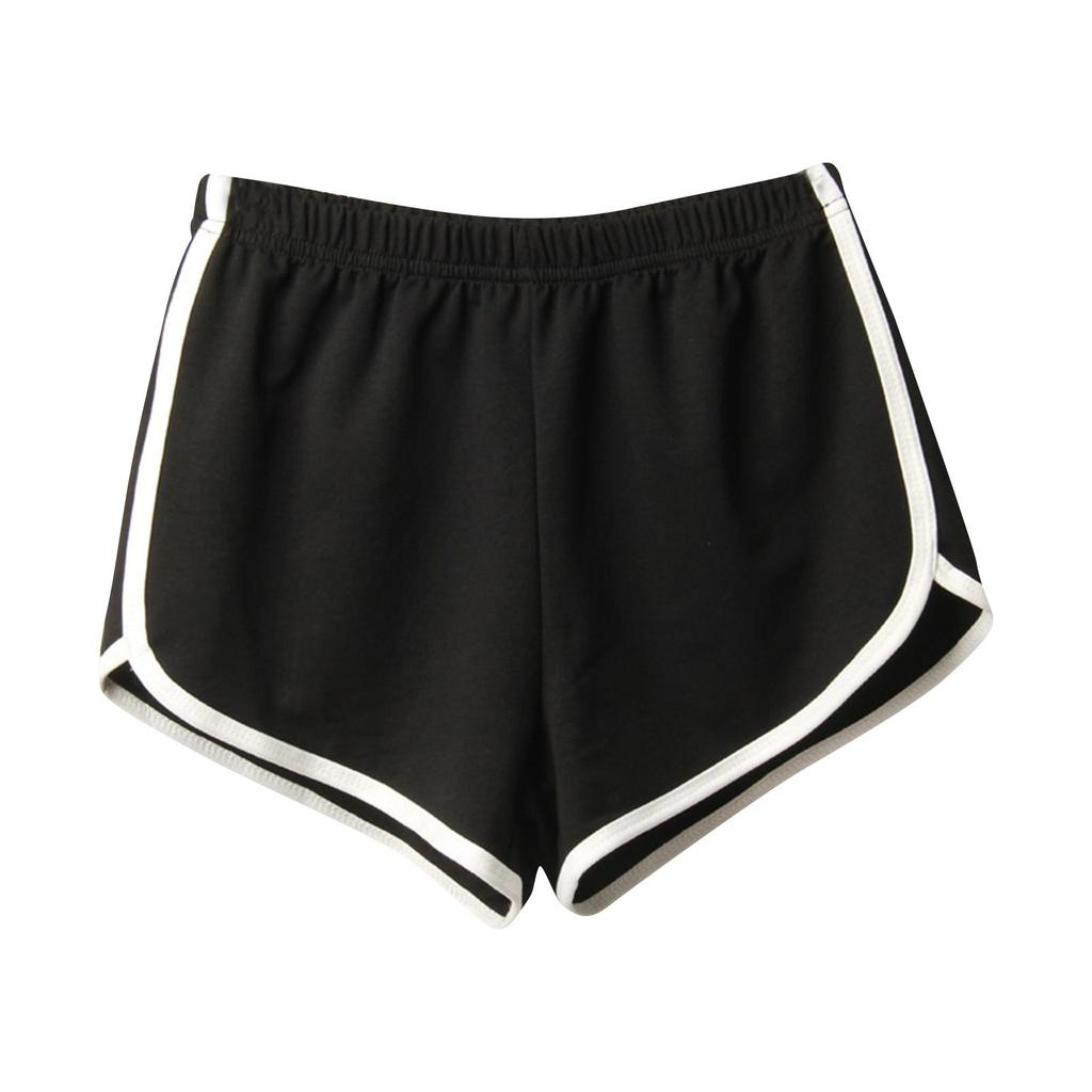 Women's Summer Fashion Versatile Smooth Elastic Sports Shorts