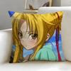 Anime The Ambition of Oda Nobuna Cushion Cover Soft  EasyWash Pillow Case  Versatile for Couch Bed Travel and Office