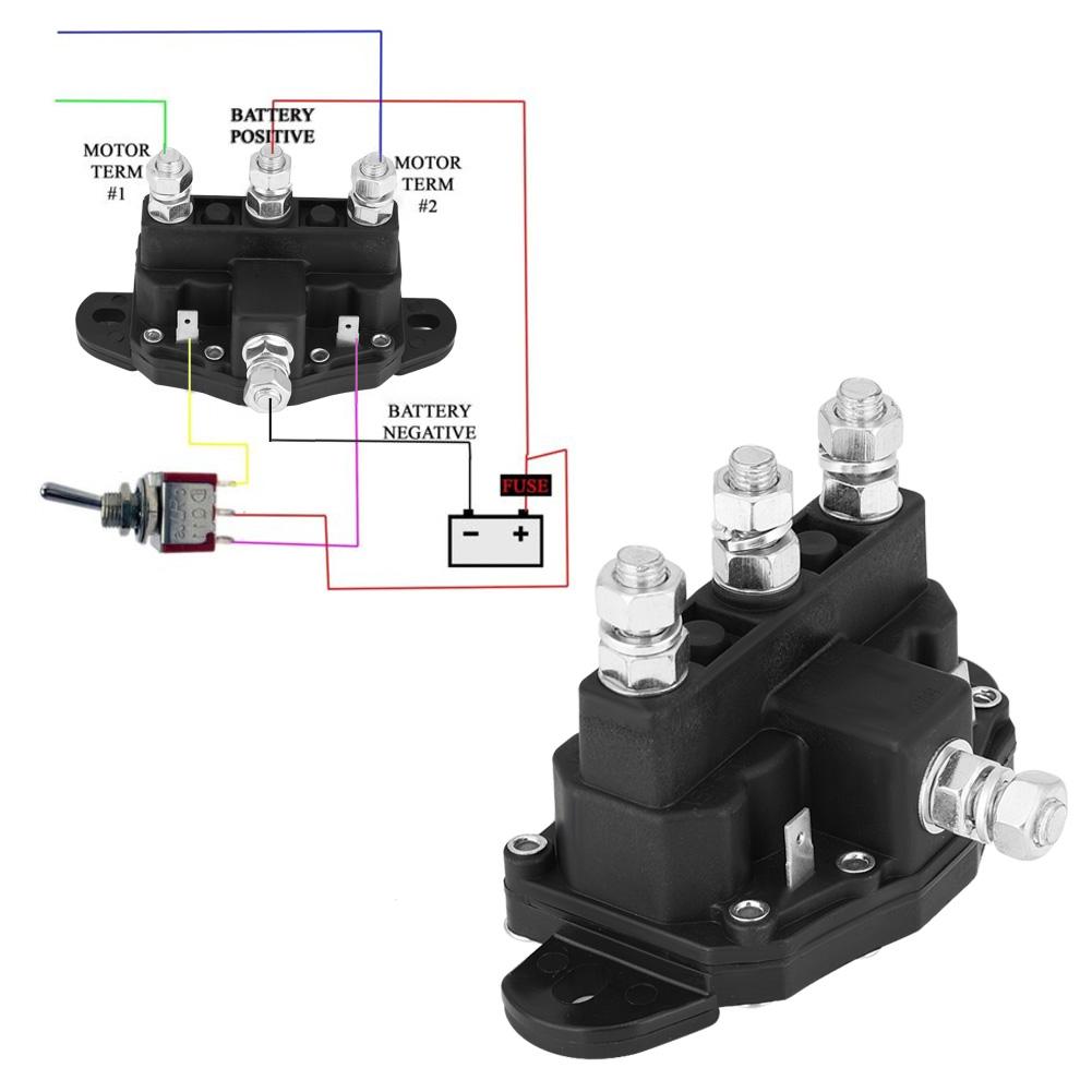 214 1211A11 Motor Relay Winch Reversing Solenoid Switch 214 1211A11 06 214 1211A51  214 1211