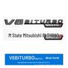 Compatible Mercedes AMG GT50 GT63 Trunk Emblem Sticker for GTR GTC GTS