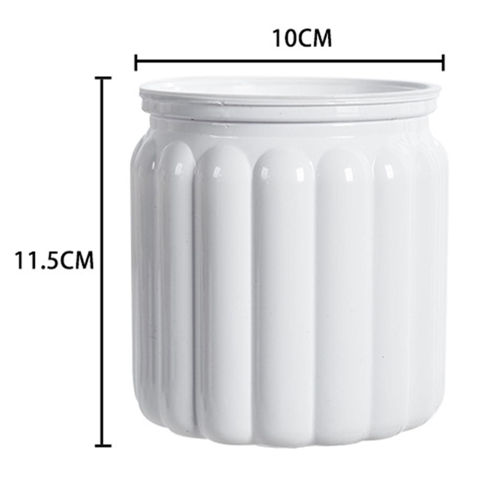 Modern Self Watering Hydroponic Plants Pot Plastic Removable Planter Mini Succulent Planter Tabletop Vase Office Bonsais Decor