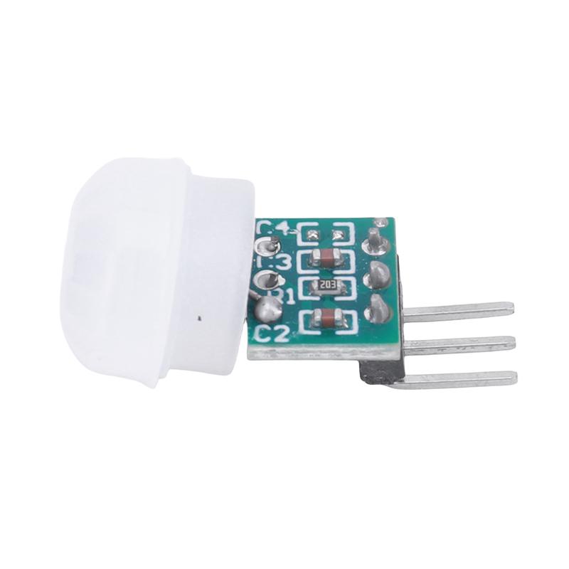 IR Pyroelectric Infrared PIR Human Sensor Module Adjustable AM312 Sensor Human Motion Detector High Sensitivity DC 2.7-12V