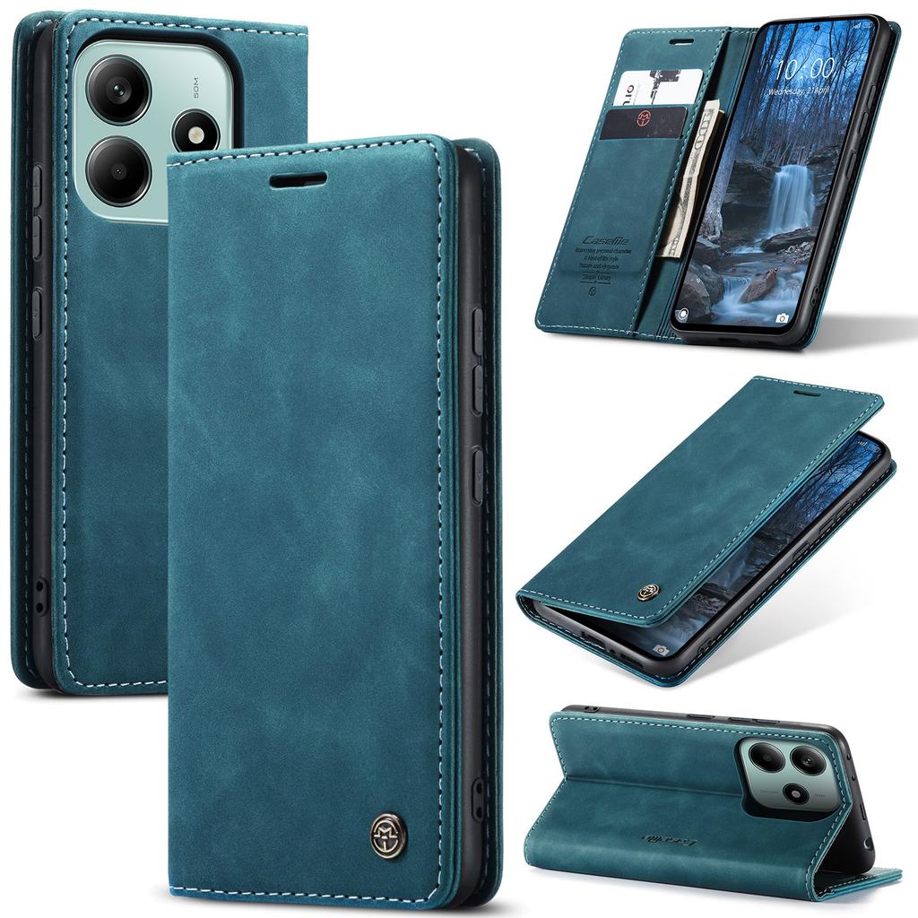 Suitable for Redmi Note 14 phone case, Xiaomi 14 flip phone leather case, Redmi 14C card slot magnetic protective case