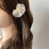 Floral Acetic Acid Hairpin Side Clip Fresh Barrettes Retro Flower Duckbill Clip  Female