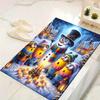 1Pc Merry Christmas Minions Rug Office Carpet Indoor Outdoor Doormat Nonslip Soft And Comfortable Living Room Christmas Halloween Gift D91845