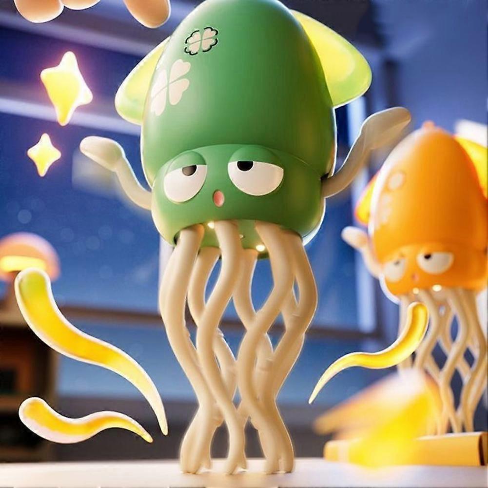 Kids Musical Dancing Squid Toy, Walking Crawling Auto-Avoid Octopus Toy with Music & Lights, STEM Gift
