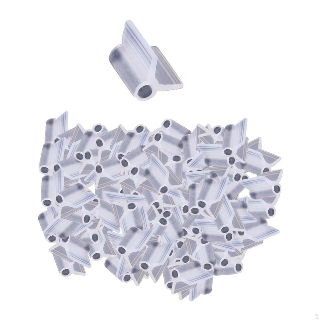 100 Garden Grafting Clips Support Plants Flower