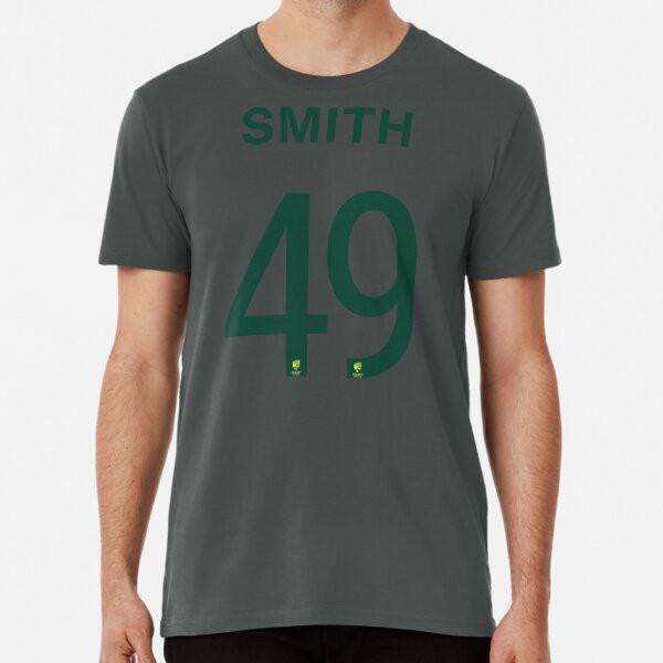 

Steve Smith Australia Cricket Premium T-Shir S to 5XL Made in the AU/USA T-Shirt 4XL
