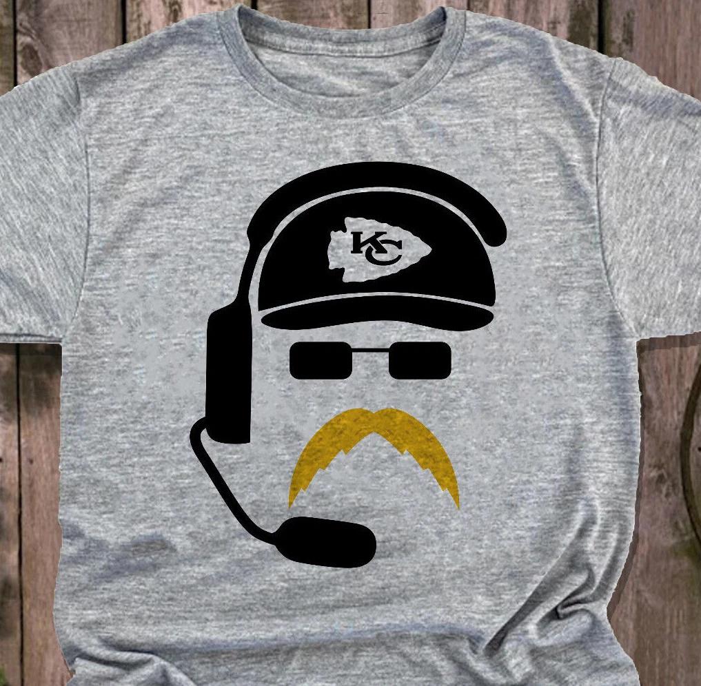 Andy Reid - Champions - Kansas CIty Chiefs - Free/Fast Ship - Super Soft T-Shirt L