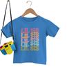 Big Sister Little Sister Print Tshirt for Girl Siblings Matching Outfit Tops Summer Sibling T Shirt Retro Children Clothes Tee