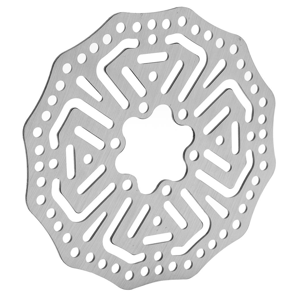 Bicycle Brake Disc Friction Effect Bicycle Disc Brake Rotor 6 Holes 140mm for Mountain Road Bicycle and Other Kinds of