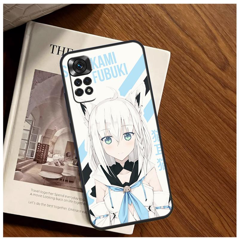 

Shirakami Fubuki Hololive Case For Xiaomi Redmi Note 13 11 10 9 8 12 Pro Plus 12S 11S 10S 9S 10A 9C 10C 12C 13C Funda Redmi Note 10 Pro
