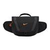 Casual Sports Detachable Shoulder Strap Fabric Waist Bag Regular Unisex Couple Unisex Waist Bag Black Coal-Black Dutch-Orange DJ9681-011