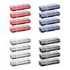4x Screw Organizer with Lids Compartments Bins Storage Organizer Cases Boxes for Electronic Components Screws Nails Home Garages