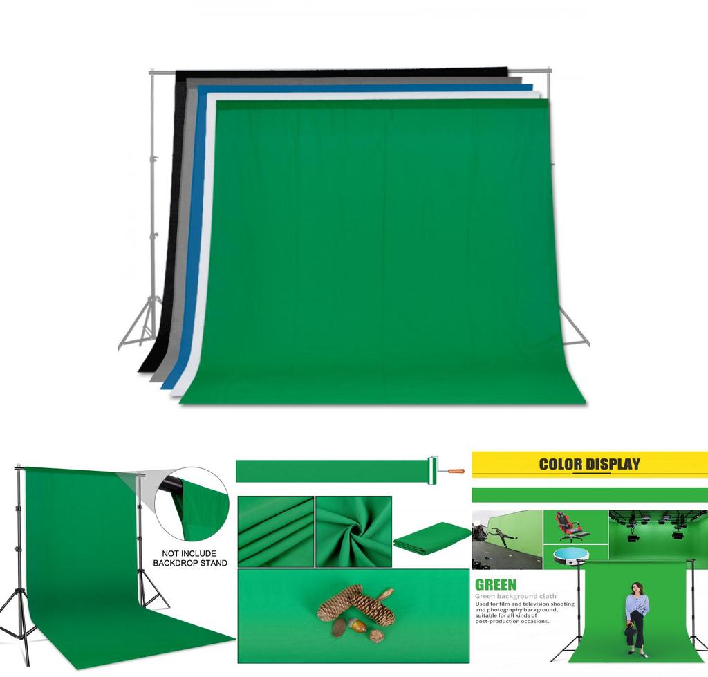 Hochwertiger Fotografie-Hintergrund Vorhang Glatter Musselin-Hintergrund für den professionellen Studioeinsatz