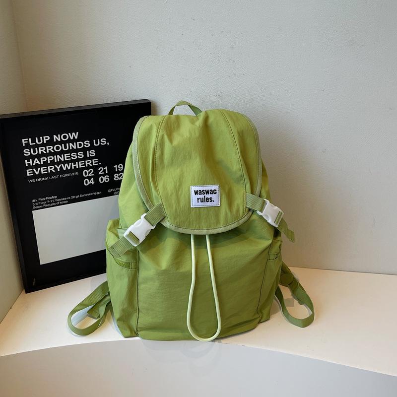 Schoolbag Korean college style canvas bag bag female 1011 new backpack leisure travel backpack large capacity backpack