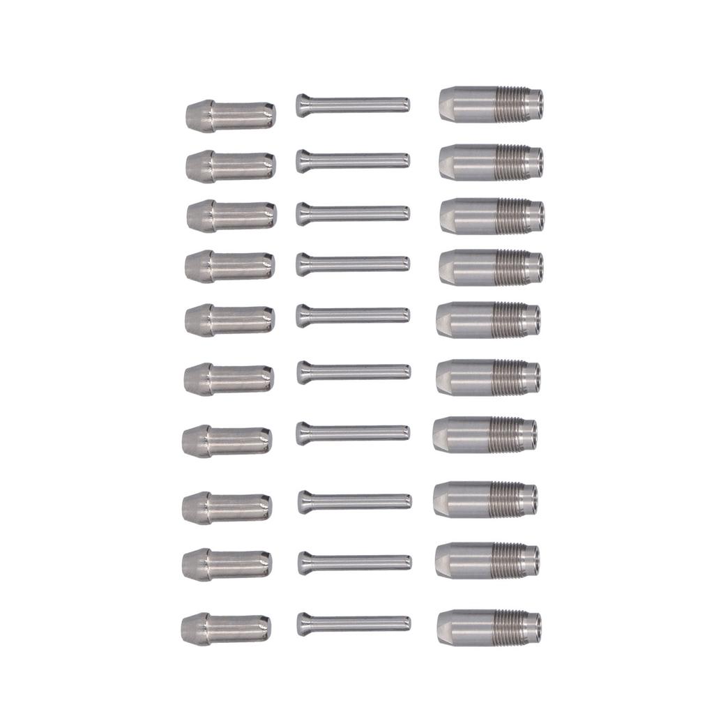 10Pcs Stainless Steel Chicken Nipple Drinkers With  360° rolling ball outlet Farm Equipment Waterer For Farm Chicken Cage