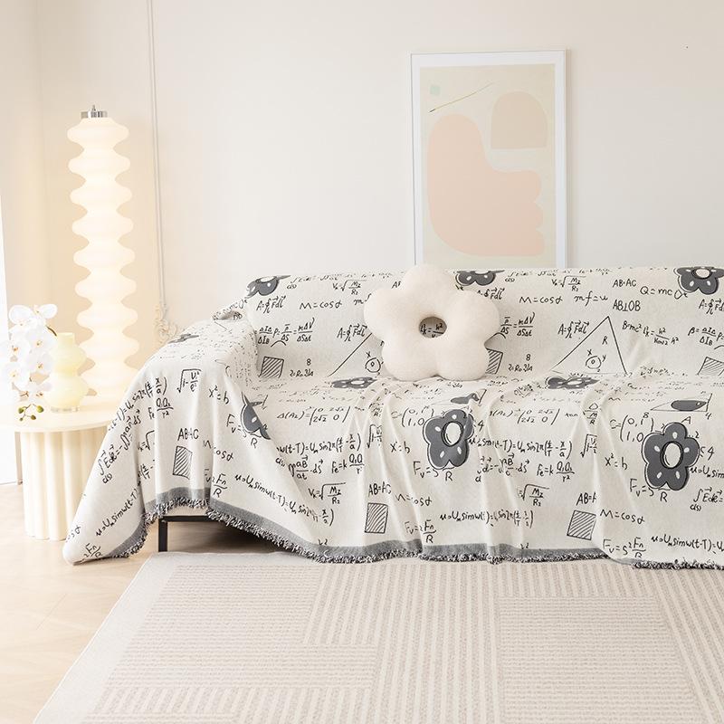 Four Seasons Universal Sofa Towel Chenille Simple Fashion Non-slip Sofa Cover Cloth Cushion Dust Cover