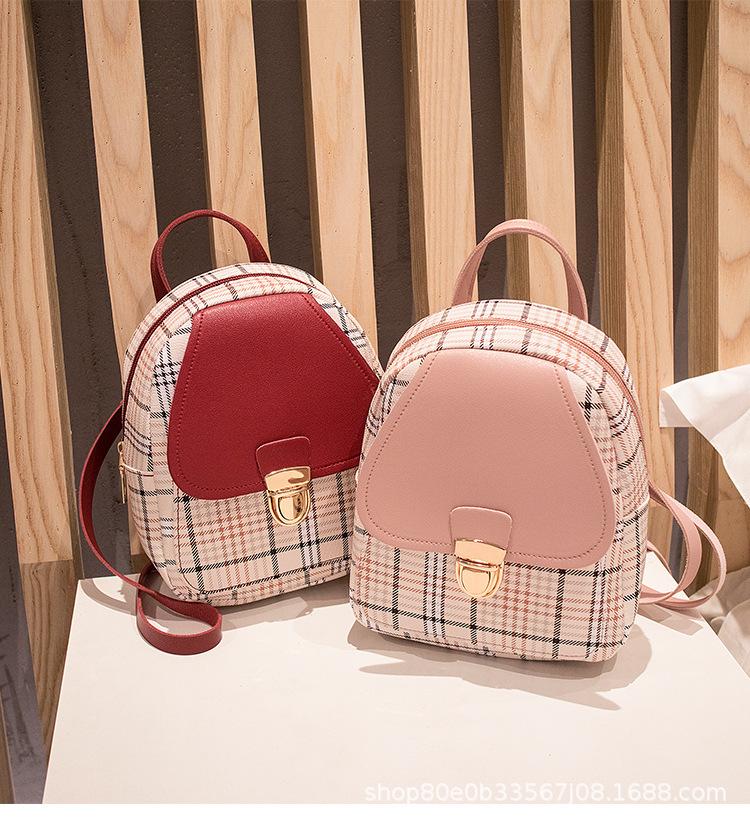 New Small Backpack 2025backpack Engineering Bag Female Wholesale Student Schoolbag Backpack Small Backpack