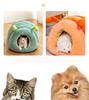 Pet Tent Winter Warm Washable Dog Cat Bed Puppy Kennel Removable Soft Tent Design House with A Hole for Pet Beds