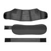 Pregnancy Belly Support Band Hook and Loop Fasteners Adjustable Breathable Comfortable Maternity Belt Black L