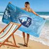 Le Havre AC Print Beach Towel, Large Soft Quick Dry Towel for Beach Camping Swimming