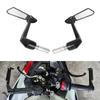 Anti Glares Motorcycle Rearview Mirror Broad Field Of View Shockproof Construction Easy Mounting