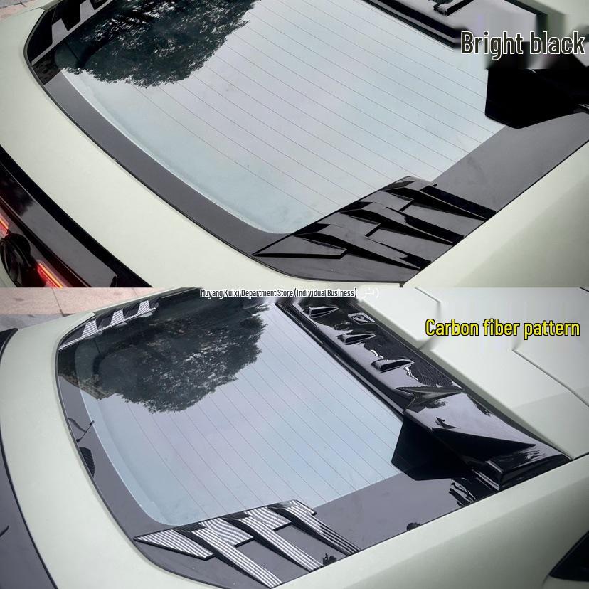 Compatible with 2022-2025 Changan UNIV/IDD rear window wind blades, roof spoilers, and air deflectors.