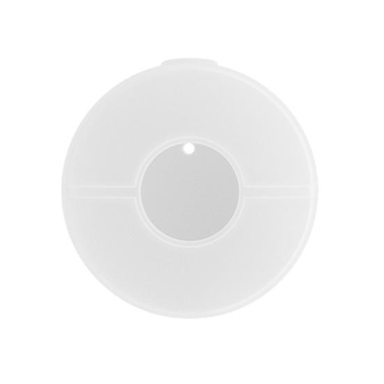 

Силиконовый защитный чехол с отверстием для шнурка, износостойкий, устойчивый к царапинам защитный чехол, силиконовый чехол для Pokémon GO Plus+ белый