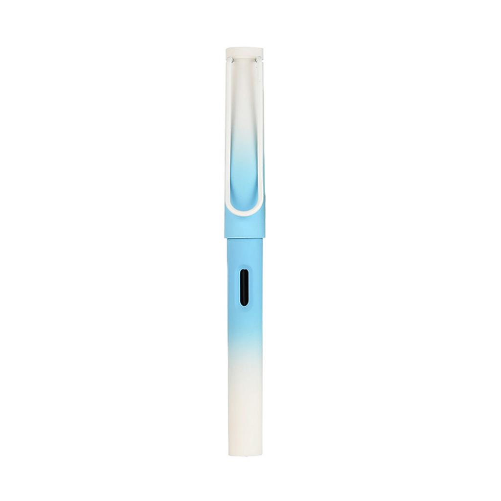 1pcs Gradient Fountain Pen Plastic EF/F Nib Quick-Drying Smoothing Writing Pens Stationery School Office Supplies Ink Pen